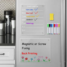 Laden Sie das Bild in den Galerie-Viewer, Trocken abwischbare Acryltafel