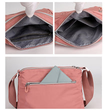 Laden Sie das Bild in den Galerie-Viewer, Leichte Schultertasche mit mehreren Taschen für Damen