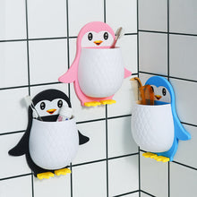 Laden Sie das Bild in den Galerie-Viewer, Wandmontierter Aufbewahrungshalter in Pinguinform