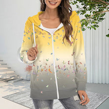 Laden Sie das Bild in den Galerie-Viewer, Kapuzen-Sweatshirt mit Farbverlauf