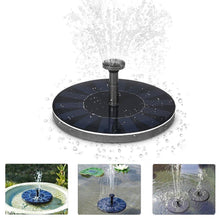 Laden Sie das Bild in den Galerie-Viewer, Solarbetriebene Mini-Brunnen-Wasserpumpe für den Außenbereich