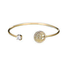 Laden Sie das Bild in den Galerie-Viewer, Elegantes Vintage Lebensbaum Armband