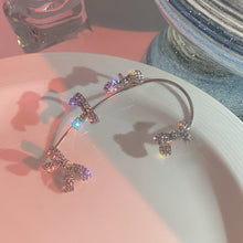 Laden Sie das Bild in den Galerie-Viewer, Vielseitige Diamantschleifenohrringe