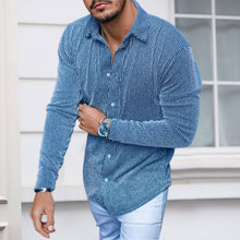 Laden Sie das Bild in den Galerie-Viewer, Schmal geschnittenes Hemd mit Revers