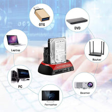 Laden Sie das Bild in den Galerie-Viewer, Multifunktionale mobile Festplattenbox