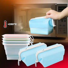 Laden Sie das Bild in den Galerie-Viewer, Faltbare Aufbewahrungsbox aus Silikon