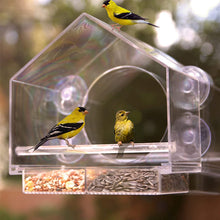 Laden Sie das Bild in den Galerie-Viewer, Fenster Vogelhaus Futterspender