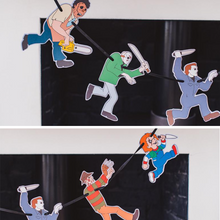 Laden Sie das Bild in den Galerie-Viewer, Kreative Warndekoration