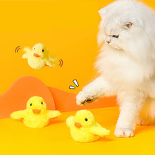 Laden Sie das Bild in den Galerie-Viewer, Gelbes Entenspielzeug für Katze