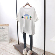 Laden Sie das Bild in den Galerie-Viewer, Übergroßes Kurzarm-T-Shirt