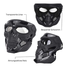 Laden Sie das Bild in den Galerie-Viewer, Totenkopf Horror Helmmaske