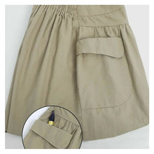 Laden Sie das Bild in den Galerie-Viewer, Lässige Strandshorts für Damen mit elastischem Bund