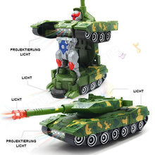 Laden Sie das Bild in den Galerie-Viewer, Automatischer transformierender Panzerroboter