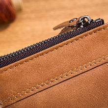 Laden Sie das Bild in den Galerie-Viewer, Kurze Business-Geldbörse aus PU-Leder