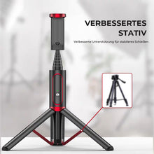 Laden Sie das Bild in den Galerie-Viewer, Einziehbarer Bluetooth-Fotoständer aus Aluminiumlegierung