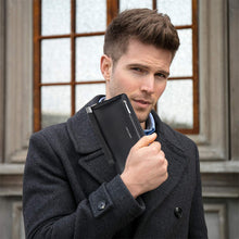 Laden Sie das Bild in den Galerie-Viewer, Herren lange Geldbörse mit Reißverschluss