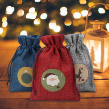 Laden Sie das Bild in den Galerie-Viewer, 24 Stücke Weihnachten Advent Kalender Hängen Geschenk Taschen