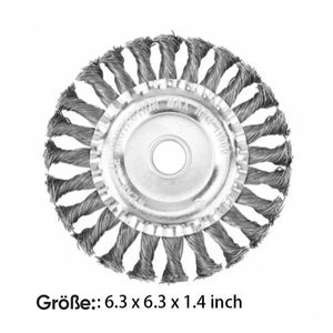 Runde Twist Wire Wheel Bürste zum Bürsten- / Unkrautschneiden