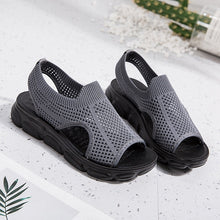 Laden Sie das Bild in den Galerie-Viewer, Geflochtene Sommersandalen für Damen