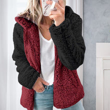 Laden Sie das Bild in den Galerie-Viewer, Warme Herbst-Winter-Kapuzenjacke