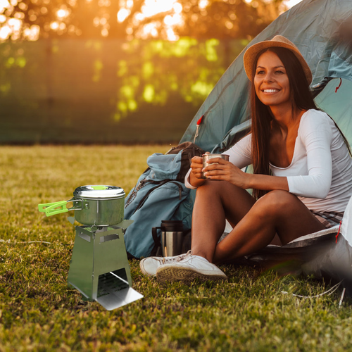 Camping-Holzofen