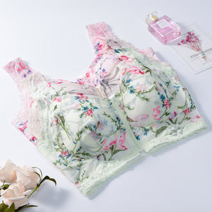 Bedruckter dünner Plus-Size-BH