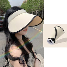 Laden Sie das Bild in den Galerie-Viewer, Faltbarer Sonnenschutz-Sonnenhut mit großer Krempe