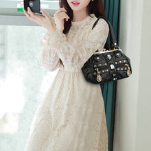 Laden Sie das Bild in den Galerie-Viewer, Damen Stilvolle Handtasche mit Schmucksteinen