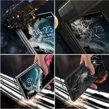 Laden Sie das Bild in den Galerie-Viewer, Magnetische Metallhülle für Samsung-Handys