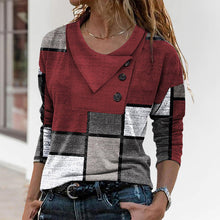 Laden Sie das Bild in den Galerie-Viewer, Lässiges Bedrucktes T-Shirt