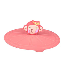 Laden Sie das Bild in den Galerie-Viewer, Süßer und kreativer Silikonbecherdeckel mit Tiermuster