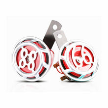 Laden Sie das Bild in den Galerie-Viewer, Pfeifenhorn Mit Farbigem LED-Licht Für Motorrad