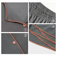 Laden Sie das Bild in den Galerie-Viewer, Einfacher Pyjama Aus Eisseide