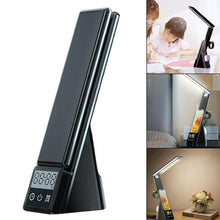 Laden Sie das Bild in den Galerie-Viewer, Multifunktionale Schreibtischlampe mit Uhr und Schnellladegerät