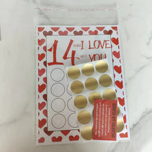 Laden Sie das Bild in den Galerie-Viewer, Rubbelkarten zum Valentinstag