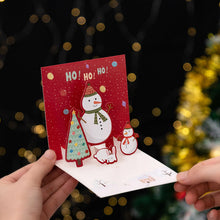 Laden Sie das Bild in den Galerie-Viewer, 3D Weihnachtskarten