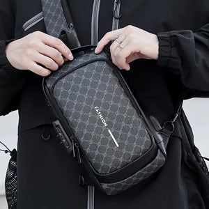 Trendige Brusttasche für Herren