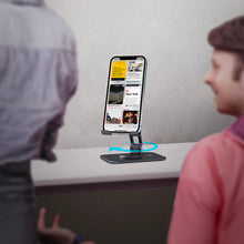 Laden Sie das Bild in den Galerie-Viewer, Deluxe faltbarer 360 ° drehbarer Telefonhalter