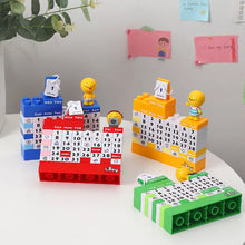 Laden Sie das Bild in den Galerie-Viewer, Schöner Cartoon-Block-Puzzle-Kalender