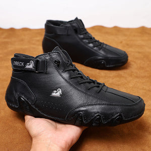 Modische einfarbige Martin-Stiefel