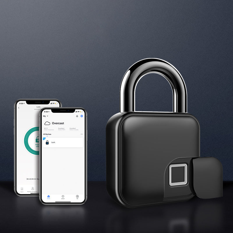 Intelligentes biometrisches Bluetooth-Fingerabdruck-Vorhängeschloss