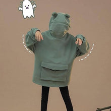 Laden Sie das Bild in den Galerie-Viewer, Unisex-Frosch-Hoodie