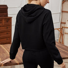 Laden Sie das Bild in den Galerie-Viewer, Modischer Lockerer Kapuzenpullover