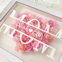 Laden Sie das Bild in den Galerie-Viewer, Muttertagsgeschenk Farbverlauf Blumenrahmen