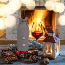 Laden Sie das Bild in den Galerie-Viewer, Weihnachten Weinflasche Deckel Tasche