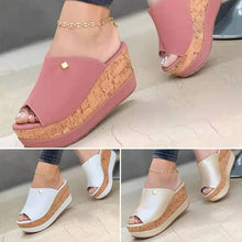 Laden Sie das Bild in den Galerie-Viewer, Neue Modische Sandalen mit hohen Absätzen