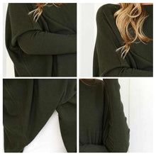 Laden Sie das Bild in den Galerie-Viewer, Gebundenes Langärmliges T-Shirt für Damen