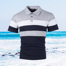 Laden Sie das Bild in den Galerie-Viewer, Poloshirt mit Revers für Herren