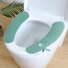 Laden Sie das Bild in den Galerie-Viewer, Waschbare Toilettensitzauflage aus Plüsch