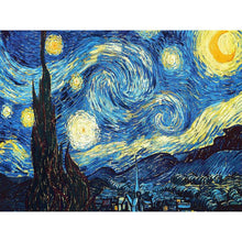 Laden Sie das Bild in den Galerie-Viewer, Van Gogh Sternenhimmel Diamantmalerei